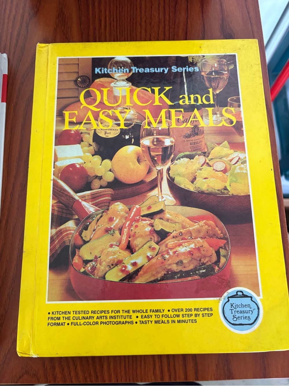 Quick and Easy Meals Cookbook - Yellow